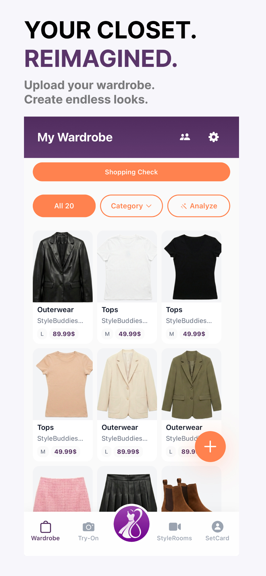 Stylebuddies AI – Wardrobe